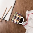 thumbnail image 4 of Yiaed Fashion Hippie Girl Print Ceramics Coffee,Large Handle Design,Extra Large Tea and Coffee Cup for Office and Home Mugs, 4 of 6