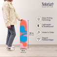 thumbnail image 6 of Flowing Air Skateboard Set Acrylic Wall Art Die-Cut, 2 panel 8" x 32", Urban Modern Street Style Decor, Easy-to-Hang, 6 of 7