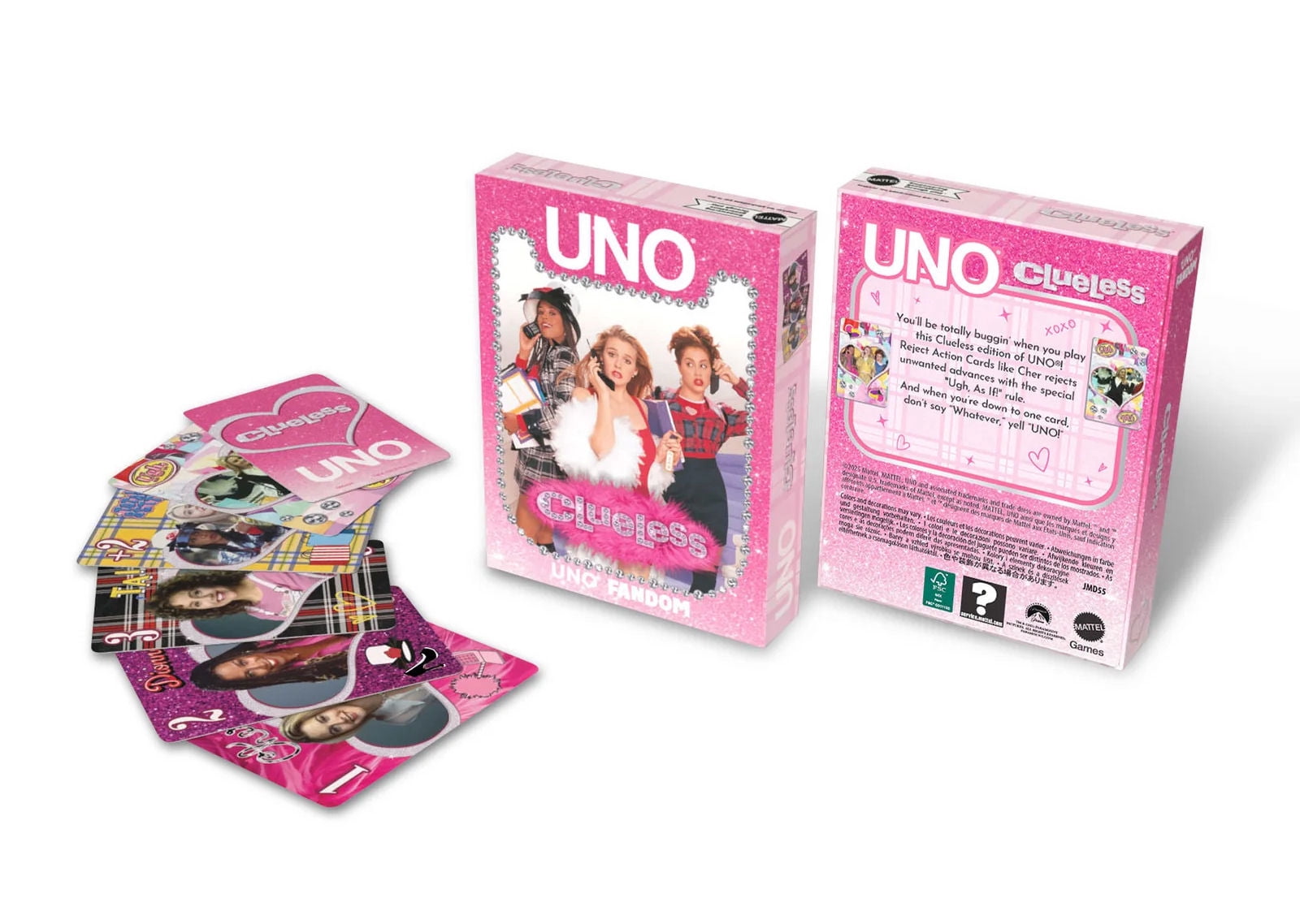 Mattel - UNO - Clueless Fandom 30th Anniversary Card Game Deck