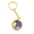 thumbnail image 1 of violet Motif Artistique Connecteur en Métal Porte-Clés Accessoire, 1 of 3