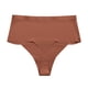 thumbnail image 4 of Braguitas tanga de cintura alta para mujer - Nylon spandex ligero, diseño de corte alto, cómodas para el uso diario, 4 of 4