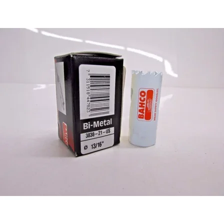 New! Bahco (Sandvik) 13/16" Bi-Metal Hole Saw