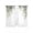 Green, variant on Sage Green Leaves Sheer Curtains 63 Inch Length 2 Panels Set, Watercolor Spring Botanical Eucalyptus Voile Window Treatment Rod Pocket Curtains Sheers Drapes for Bedroom/Living Room/Kitchen 52x"63"x2