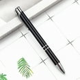 thumbnail image 5 of JANGSLNG 2Pcs Ballpoint Pen Black Ink Retractable Plastic Medium Point Advertising Pen for Students, 5 of 8