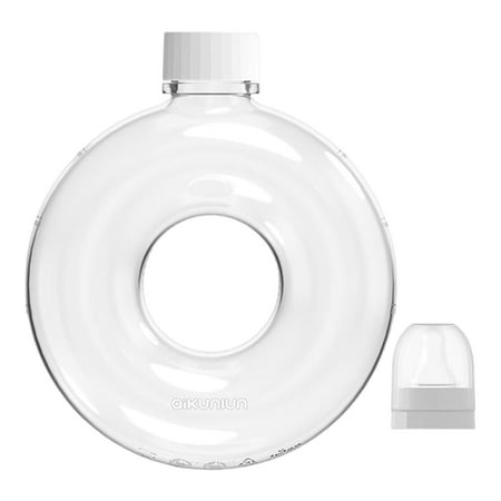 

Portable Water Bottle Jug Heat Resistant Drinking Bottle for Outdoor Fitness Bedroom Running Kids Gifts 800ml White