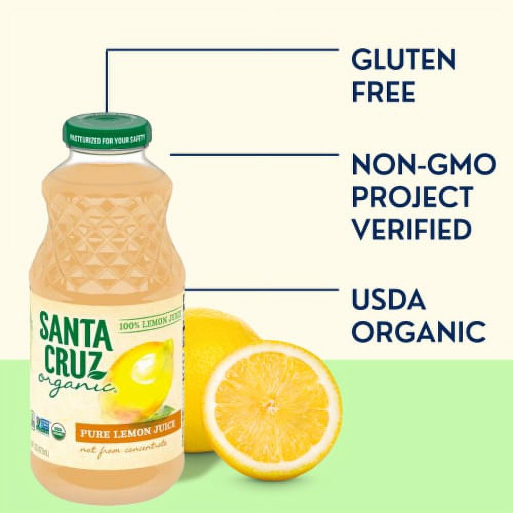 2X-Santa Cruz Organic 100% Organic Lemon - 16 fl oz