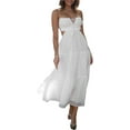 thumbnail image 6 of Women's Y2k Cut Out Backless Maxi Dress Bodycon Long Flowy Dresses Summer Boho Spaghetti Strap Low Cut Cami Dress Clubwear, 6 of 11