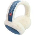 thumbnail image 1 of LinYooLi Cache-Oreilles Mignons pour Femmes Fille Fourrure Pelucheuse Pliable Chauffe-Oreilles Hiver Extérieur, 1 of 6
