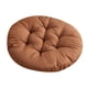 thumbnail image 4 of Cojín acolchado para asiento de silla, cómodo, multifuncional, lavable, para jardín. Café ligero, 4 of 8