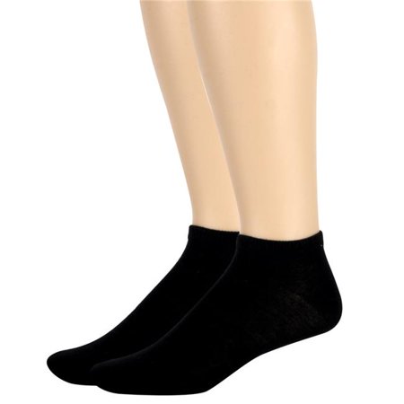 

DDI 2364034 Mens Solid Ankle Socks Black - Case of 100
