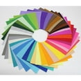 thumbnail image 2 of CTIRCHIU 40pcs Felt Fabric Sheets Assorted Colour Non-Woven Fabric For Crafters Handicraft Sewing, 2 of 7