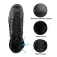 thumbnail image 2 of NORTIV 8 Men's Military Tactical Work Boots Side Zipper Leather Motorcycle Combat Boots (6-8 Inches), 2 of 4