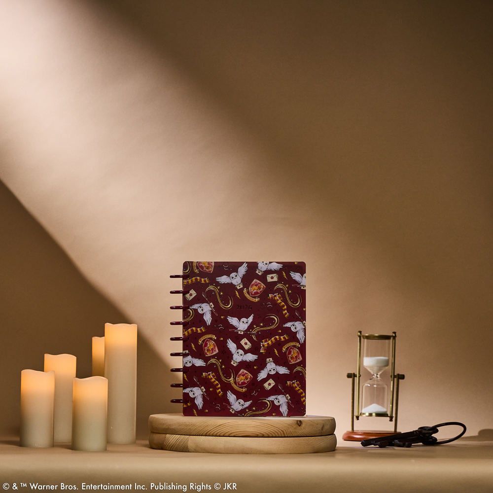 Happy Planner Harry Potter Gryffindor Magic Jan-Dec 2026 12 Month Planner Classic Sized