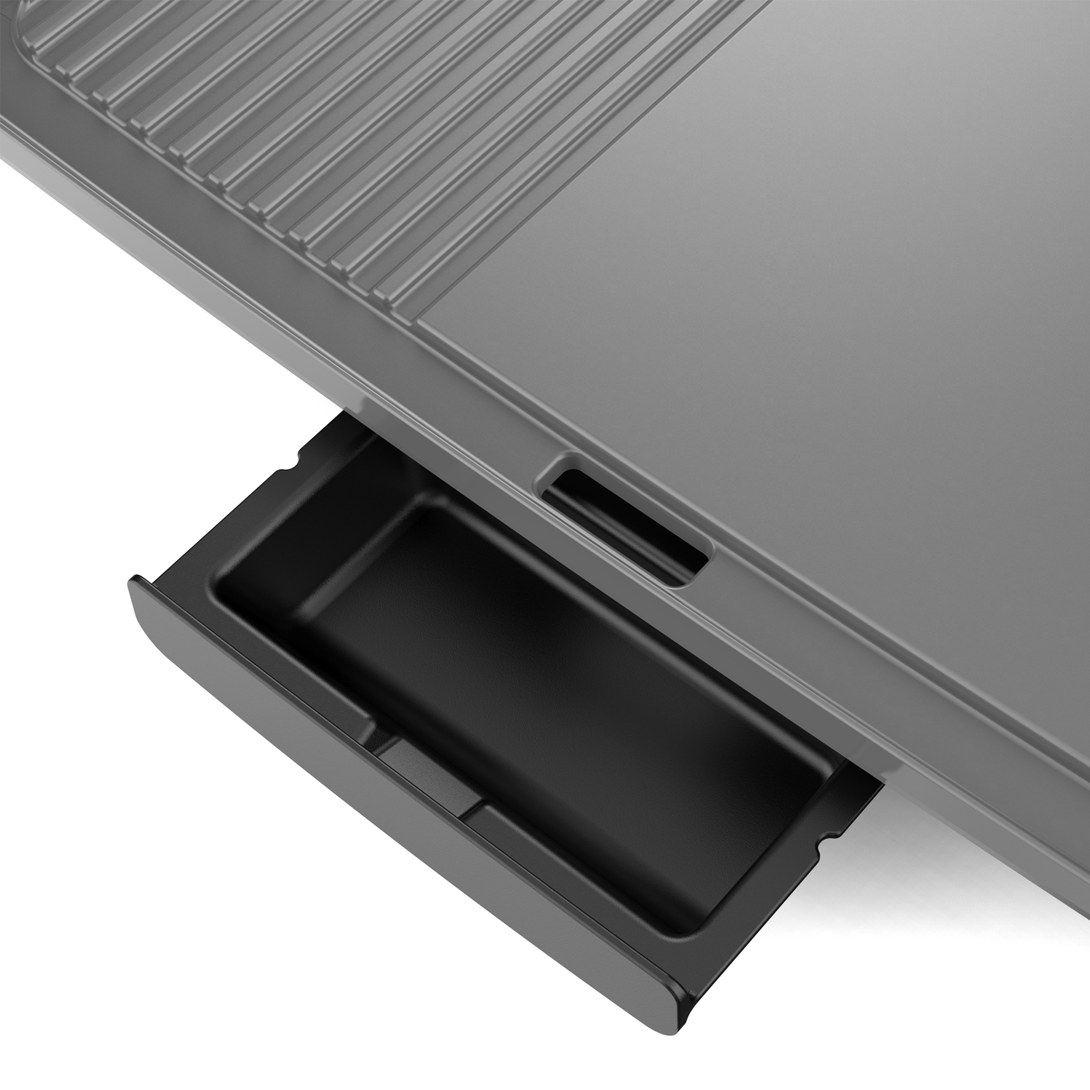 Mainstays Plus 12"x20" Electric Ceramic Griddle with Grill photo 6