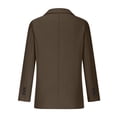 thumbnail image 4 of Women Long Sleeve Office Coat Polyester Open Front for Business and Work, 4 of 4