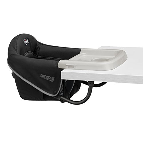 Silla Chicco Quickseat enganche grafito para comidas en el hogar