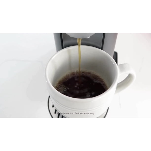 Ninja PB041ST Coffee Maker, K-Cup & Grounds Compatible, 56-oz