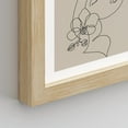 thumbnail image 3 of PixonSign Framed Canvas Print Wall Art Set - Polygon, Flower Woman, Monstera Black & Tan Poster Art - Collage Print Gallery Set of 6 Abstract Illustrations Wall Décor for Home - Natural, 3 of 5