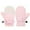 Light Pink, variant on TBWNWG Toddler Ski Mittens Winter Gloves for Boys Girls Warm Outdoor Play,Size 2-4 Years
