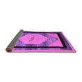 thumbnail image 2 of Ahgly Company Indoor Rectangle Abstract Purple Modern Area Rugs, 4' x 6', 2 of 4