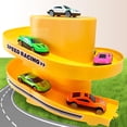 thumbnail image 4 of Set de juego Saichotoy para guardar pistas de coche de juguete con 12 coches fundidos a presión, 4 of 7