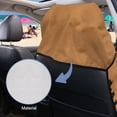 thumbnail image 5 of Garronmavis Mountain Sunset Car Seat Towel Cover 1 PC Sweat Resistant Post Workout Stain Resistant Daily Use Breathable Non-Slip Easy Installation Universal Fit for Cars SUVs Trucks Sedans Vans, 5 of 9