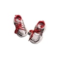 thumbnail image 5 of Retro Y2K Chunky Sneakers for Women Breathable Mesh Lightweight Platform Walking Shoes Trendy Athletic Trainers for Casual Streetwear All Day Comfort Grey Red Wine 22, 5 of 9