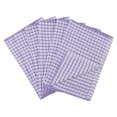 thumbnail image 7 of Unique Bargains 6pcs Kitchen Hotel Terry Cotton Dish Cleaning Towels Purple 10.5 x 15 Inch, 7 of 7