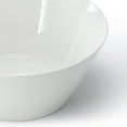 thumbnail image 4 of Gibson Home 142751.01 9.4 in. Great Essentials Round Fine Ceramic Meal Bowl, White, 4 of 5