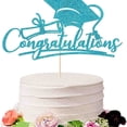 thumbnail image 2 of Congratulations Cake Topper,Congrats Cake Topper,2026 Graduation Cake Topper,Congrats Grad Party Cake Decorations for Senior High School College Grad/University Graduation Party,1PC,6.6"x3.6", 2 of 7