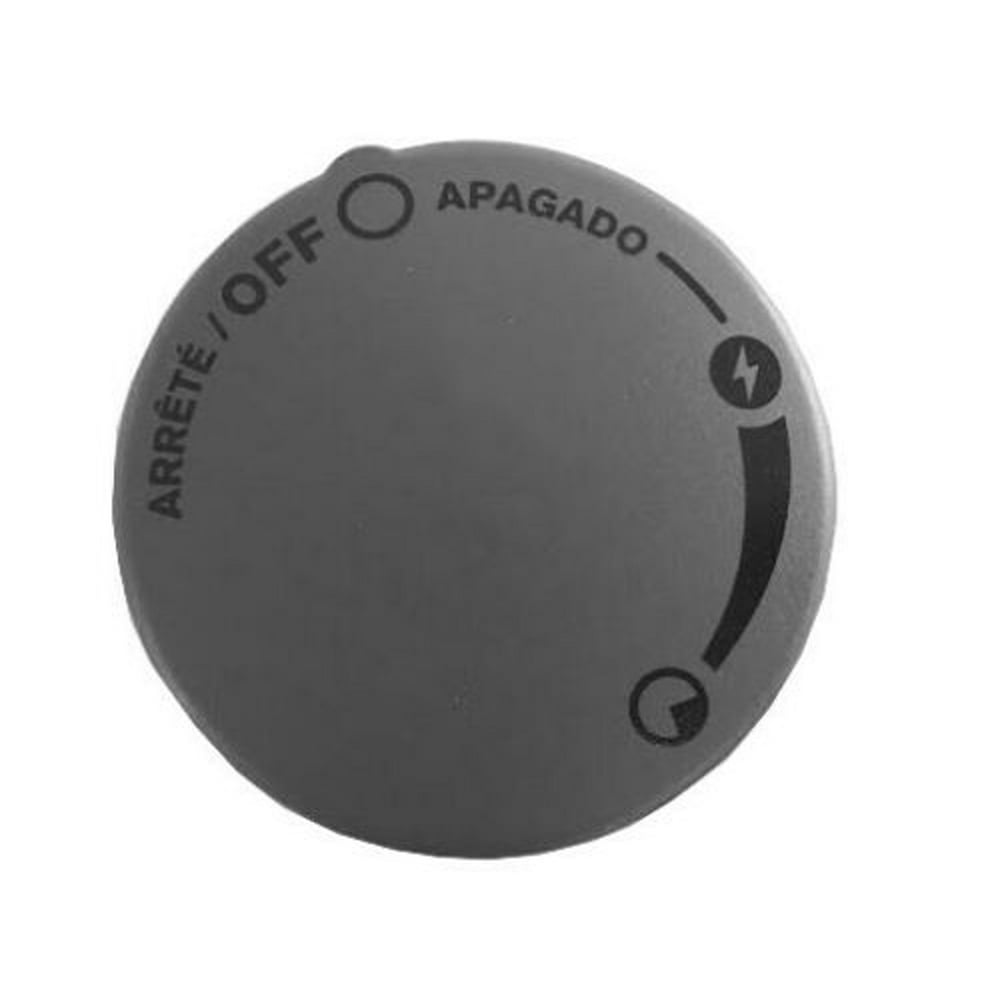 er 30125801 Gray Side Burner Knob for Specific Genesis Grills