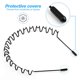 thumbnail image 2 of Diadema de Metal ondulada, diadema de primavera, diadema deportiva a la moda, Unisex, elástica negra, antideslizante, accesorios sencillos para la cabeza, 2 of 5