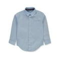 thumbnail image 2 of French Toast Boys School Uniform Long Sleeve Oxford Shirt, Sizes 4-20 & Husky, 2 of 2