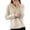 Beige, variant on Ediodpoh Hooded Cardigan for Women Long Sleeve Open Front Sweater Outerwear Fall Winter Fashion Knitwear Casual Comfortable Khaki M