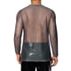 thumbnail image 3 of Camiseta de Malla Brillante INSPIRE CHIC para Hombre, Camiseta de Fiesta de Manga Larga Transparente y Brillante, 3 of 5