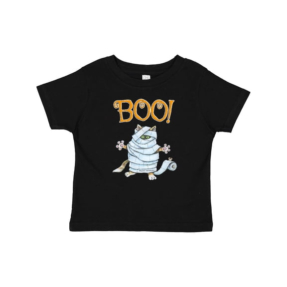 Inktastic Boo with Mummy Cat Boys or Girls Baby T-Shirt