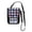 Cherry Checkered, variant on Secure Travel Neck Wallet Passport Holder Adjustable Strap For Men & Women 6*7.5in Spring with Colorful Flowers