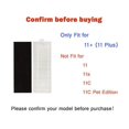 thumbnail image 4 of Kit de 20 filtros de aire Hepa para accesorios de aspiradora robot RoboVac 11 11C como se muestra, 4 of 5