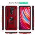 thumbnail image 3 of Funda de silicona suave para Xiaomi Redmi Note 8 Pro Note8 2021, carcasa de lujo con anillo de soporte para coche Redmi Note 8T, 3 of 4
