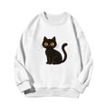 thumbnail image 4 of XXWXYD Crewneck Sweatshirt Kids Halloween Graphic Print Long Sleeve Pullover Hooded Cute Casual Fall Fleece Striped Autumn Fashion for Toddler Boys Girls Oversized, 4 of 4
