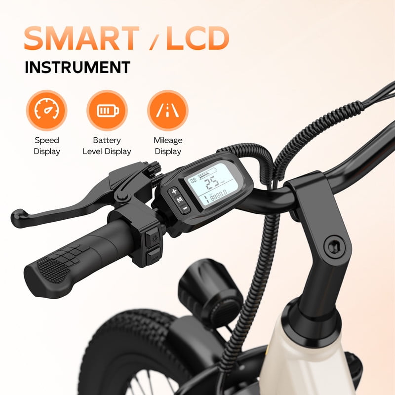 Unibike 24''Electric Bike for Adults, 36V 13Ah Removable Battery Ebike with 400W Motor, Women Commuter Ebike, UL2849