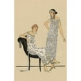 thumbnail image 2 of Anonymous 11x14 Gold Ornate Wood Frame and Double Matted Museum Art Print Titled - Creations “La Tunic Radiah“ (1923), 2 of 4