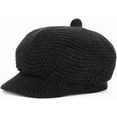 thumbnail image 2 of Winter Hats Knitted Beanie Hat with Visor Ribbed Ski Beanie Hat Slouchy Skull Hat Cap Headwear for Women and Girls, 2 of 6