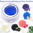 thumbnail image 4 of Cera para Depilar, Cera Depiladora con 500g Perlas de Cera Dura, Kit Cera Espa&ntilde;ola para Depilar para Cejas | Bikini, Piernas, Axilas y M&aacute;s, Calentador de Cera El&eacute;ctric, 4 of 9