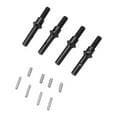 thumbnail image 3 of Front Rear Portal Stub Axle For 1/24 Rc Car Portal Stub Axle 4Pcs Steel Front Rear Portal Stub Axle Drive Shaft For FMS FCX24 1/24 RC Car Upgrade Accessories, 3 of 8