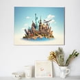 thumbnail image 6 of Gukieu Iconic Global Landmarks Print Horizontal Canvas Decorative Painting 12x16 Inch Shrinkage Resistant Frame Hanging Home Wall Art Decor, 6 of 6