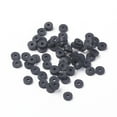 thumbnail image 4 of 10Strand Handmade Polymer Clay Beads Disc/Flat Round Heishi Beads Black 4x1mm Hole: 1mm 380~400pcs/strand 17.7 inch, 4 of 6