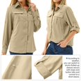 thumbnail image 3 of Camisa de pesca Toumett UPF 50+ con protección solar para mujer, 3 of 7