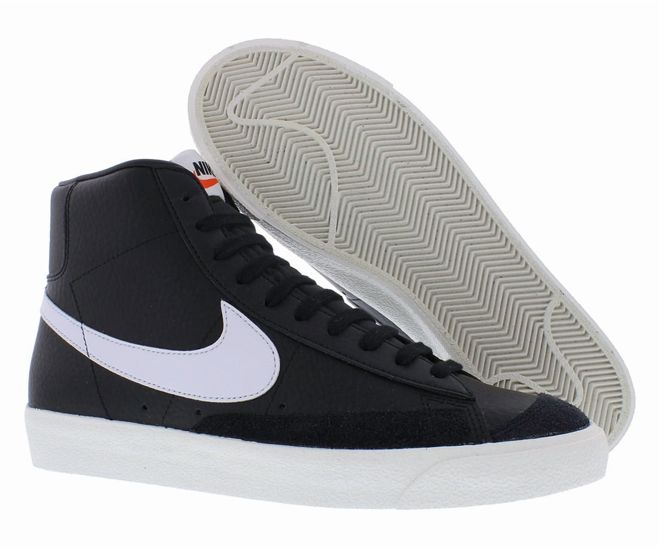 mens nike blazers black