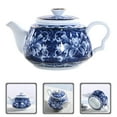 thumbnail image 2 of EeaseCA Tea Pot Chinese Style Teapot Ceramic Tea Pitcher Ceramic Teapot Stockpot Supply, 2 of 8